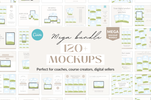Canva Mockup Bundle Template: Elevate Your Visual Presentation