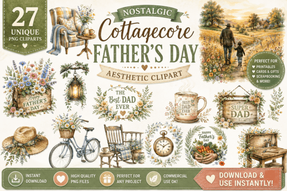 Cottagecore Father's Day: A Timeless Design Aesthetic