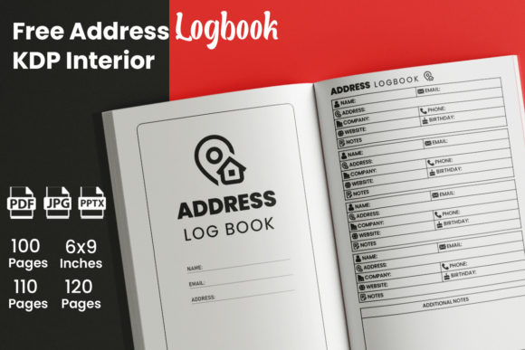 Free Address Log Book KDP Interior: Design & Launch Your Journal