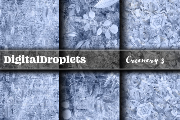 Free Greenery Textured Backgrounds for Designers