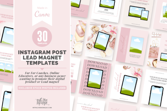 Streamline Your Feed with Instagram Posts Templates & Mockups